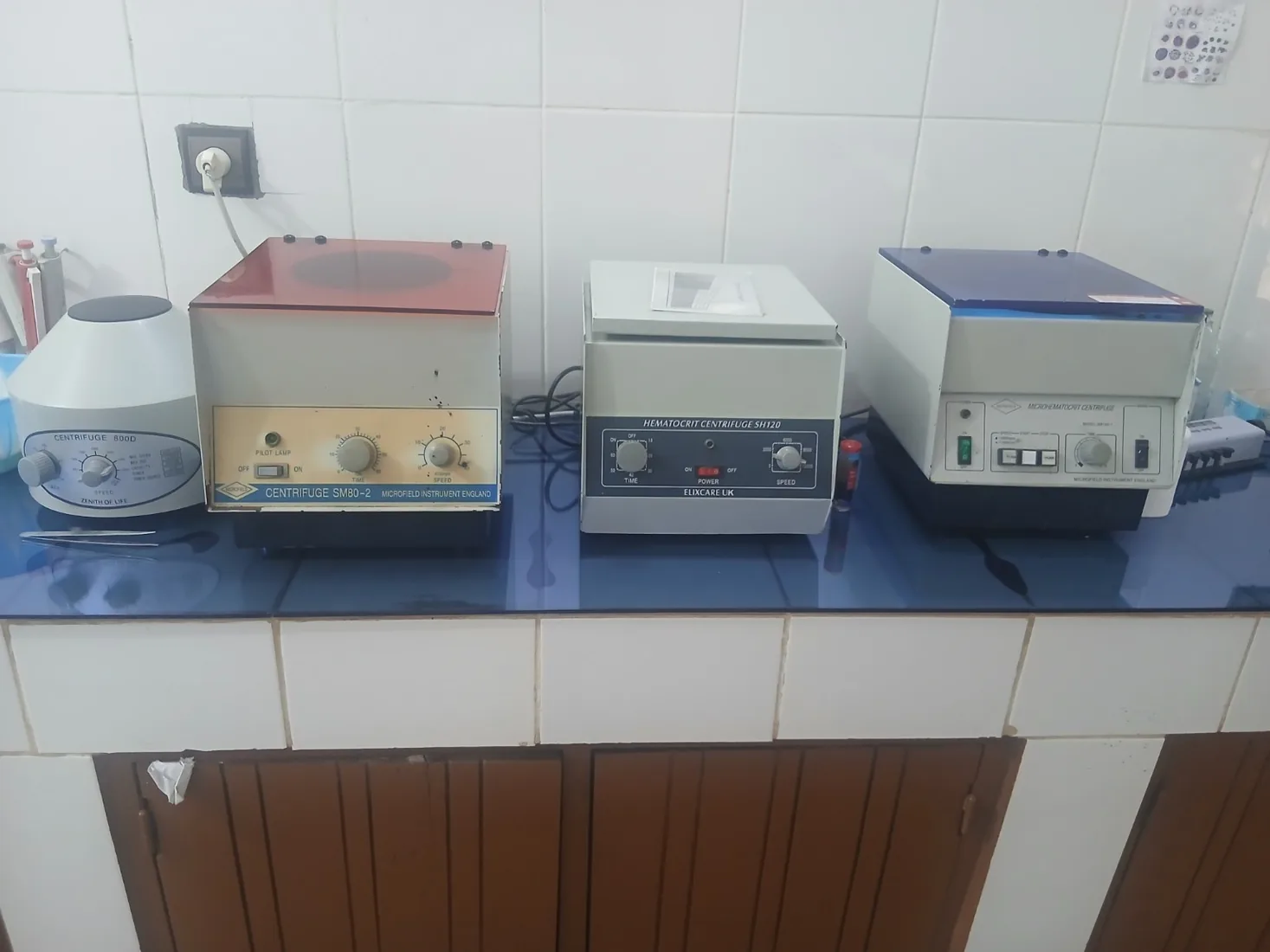 Centrifugeuses de laboratoire du Laboratoire LESLOUANGES